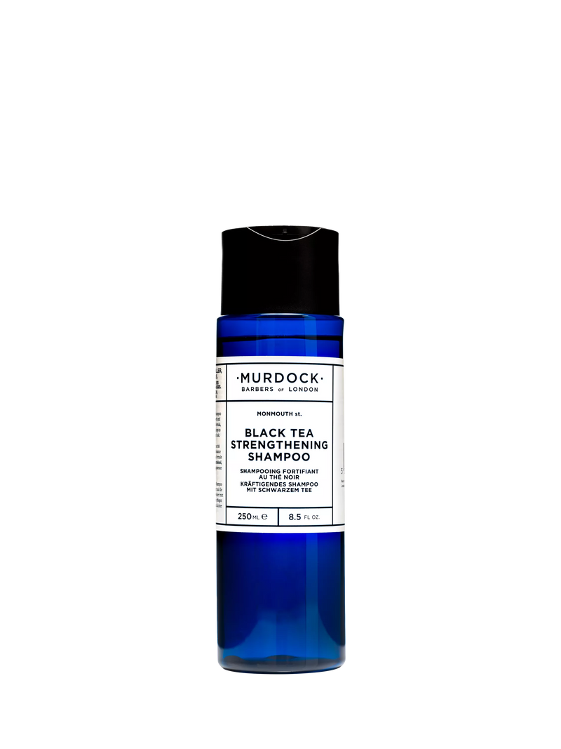 Murdock London Black Tea Strengthening Shampoo 250ml, imported from the UK