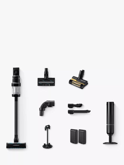 John Lewis Samsung Bespoke Jet™ AI Max 280W Auto-Empty Ladekabel Trådløs Stangstøvsuger, Satin Svart