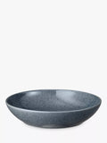 Denby dark grey speckle pasta bowls 22cm set of 4 (British brand)