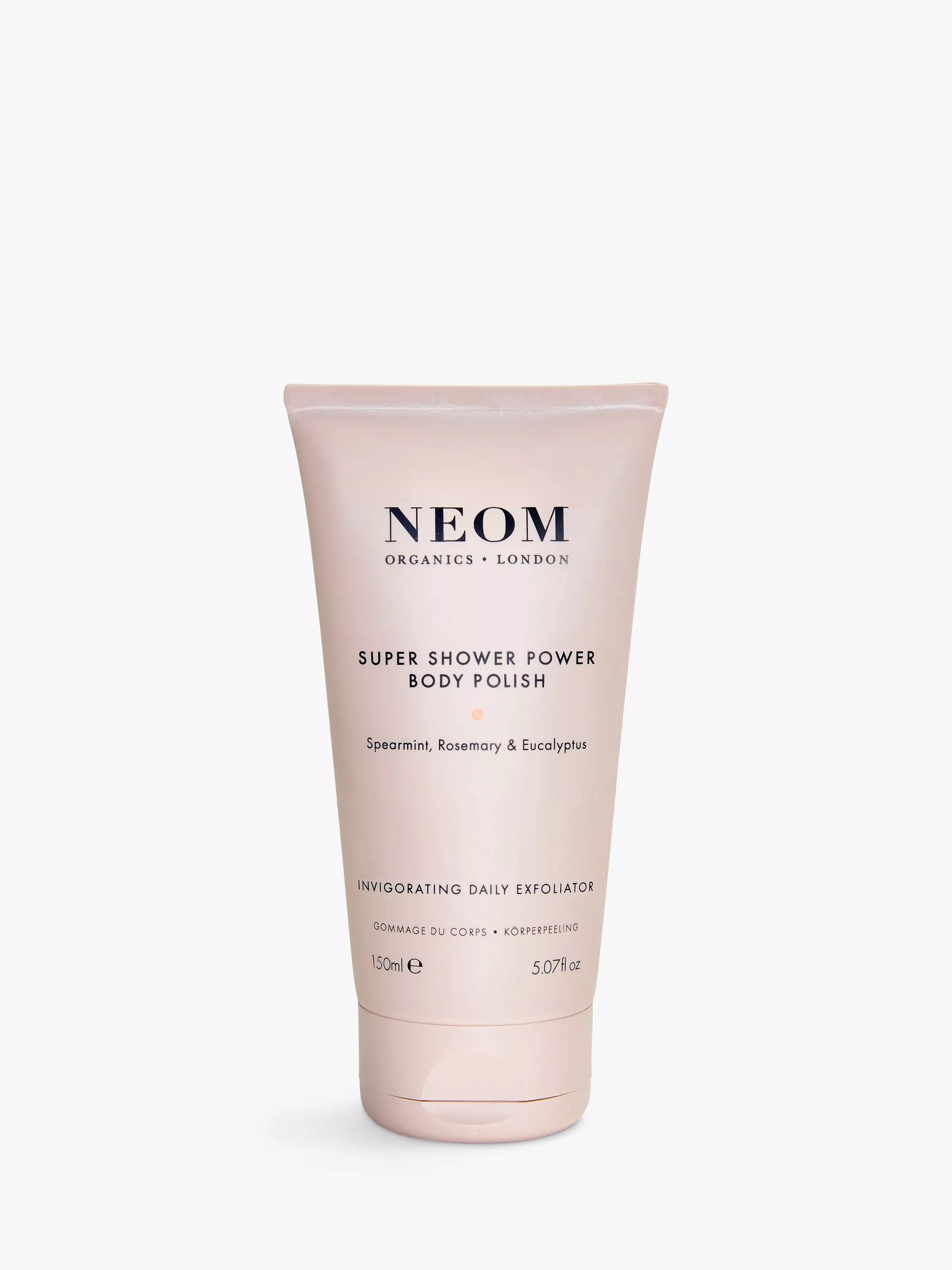 NEOM Wellbeing London Super Shower Power body polish 150ml - British product