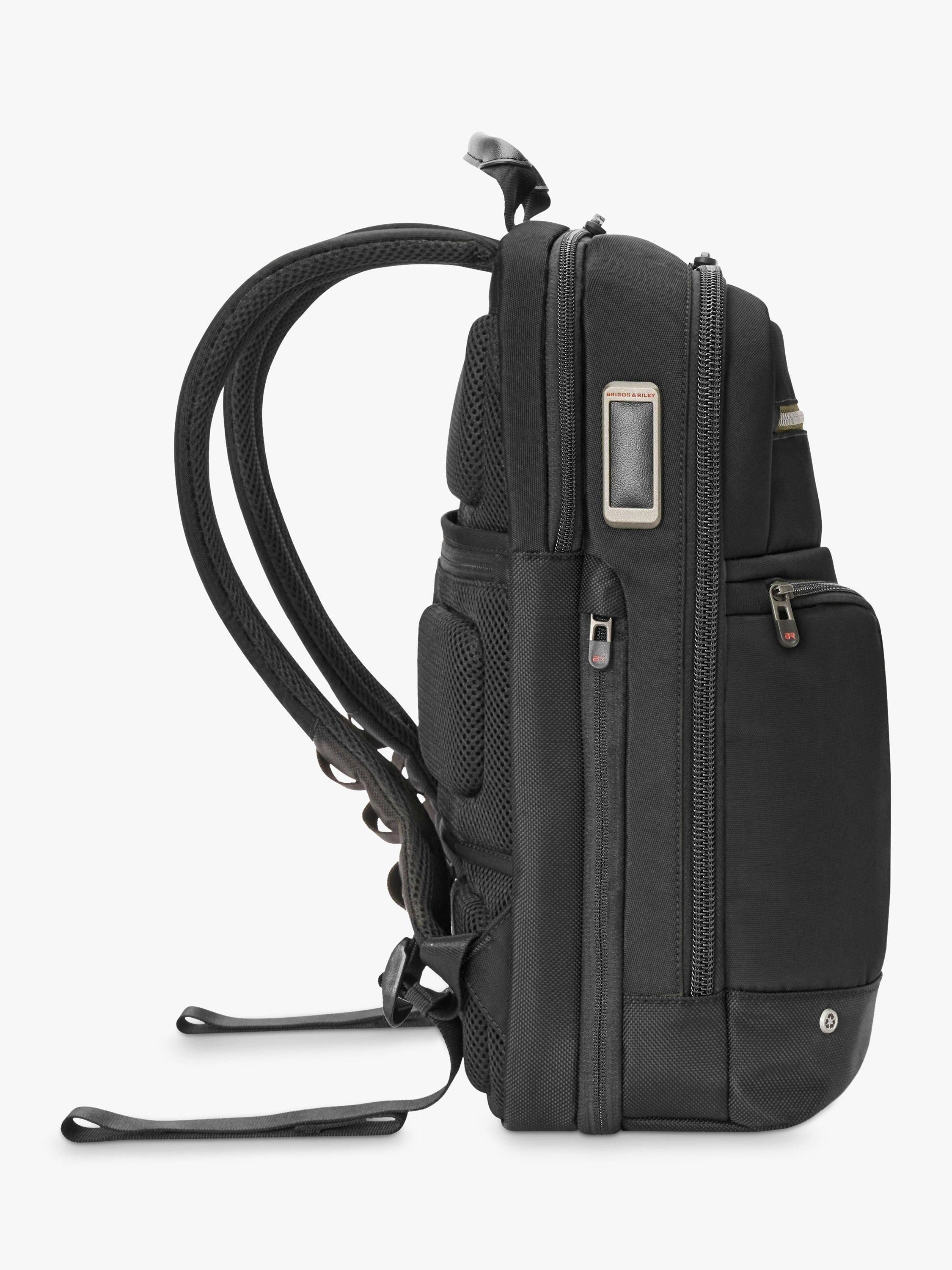 Briggs & Riley HTA Slim erweiterbarer Rucksack, UK-Version
