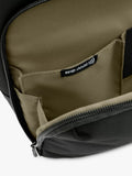 Briggs & Riley HTA cross body bag black ballistic nylon, imported from the UK