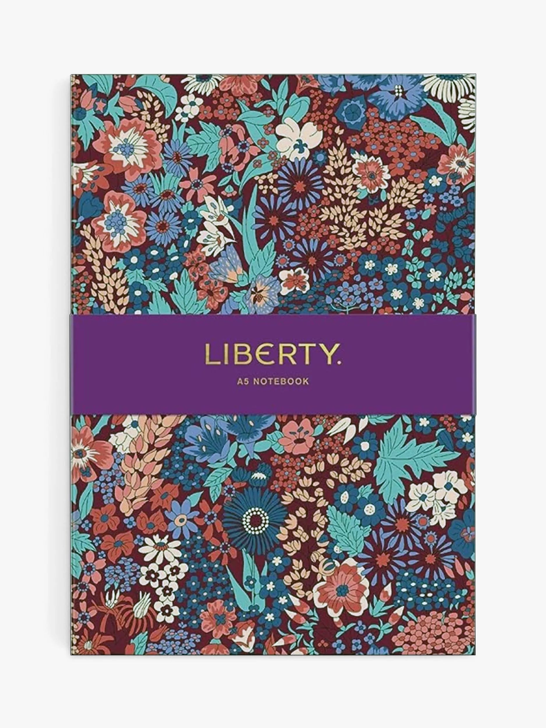 Liberty London Margaret Annie Blomsternotatbok A5, UK-versjon