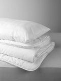 little home at John Lewis Active Anti-Allergy with HeiQ Allergen Tech* Duvet and Pillow Set, 10.5 Tog, White, Single