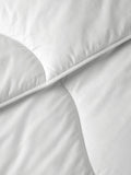 little home Anti-Allergy Duvet and Pillow Set, White, Single, UK version