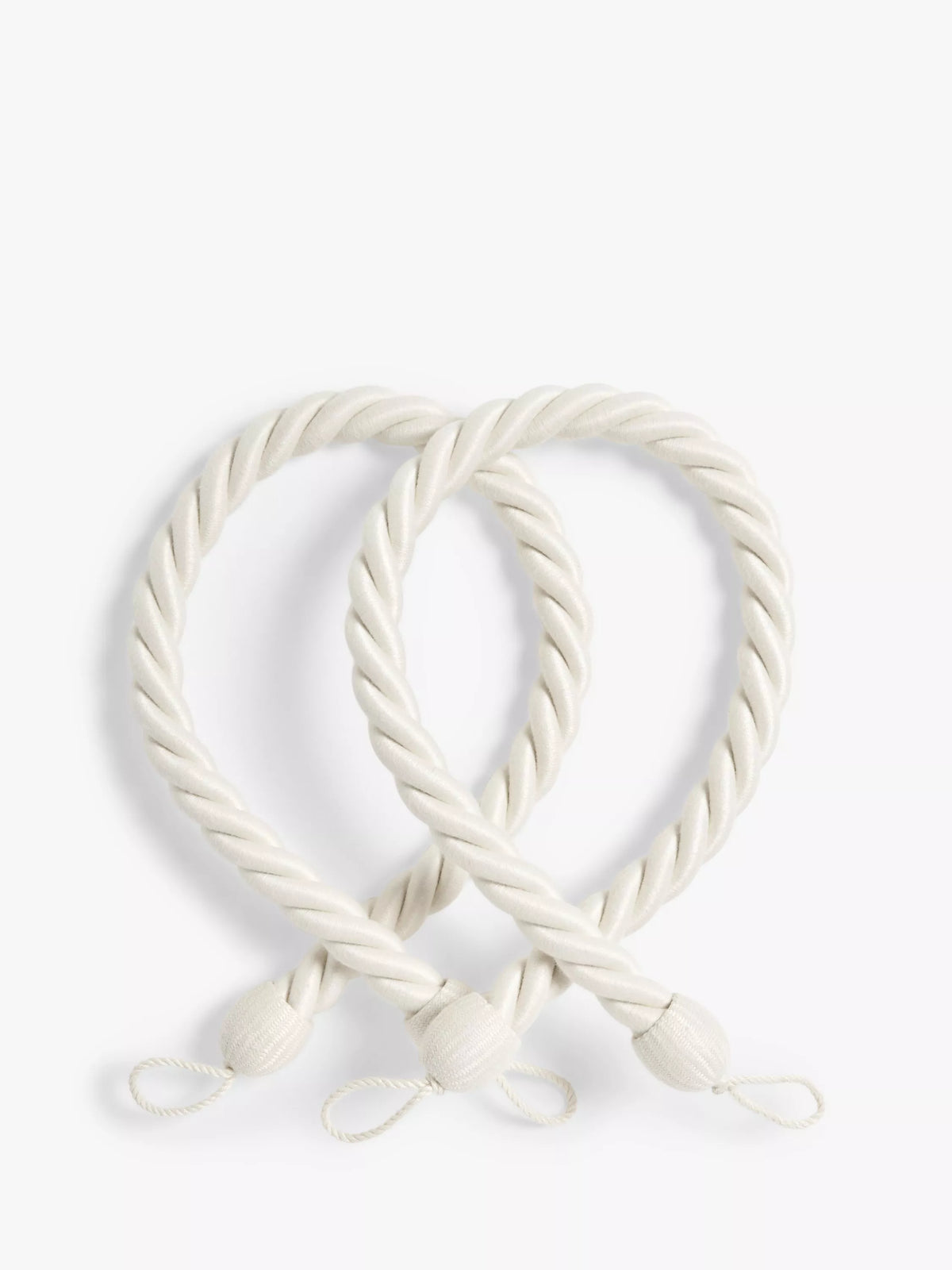 John Lewis large rope tieback pack of 2, imported from the UK
