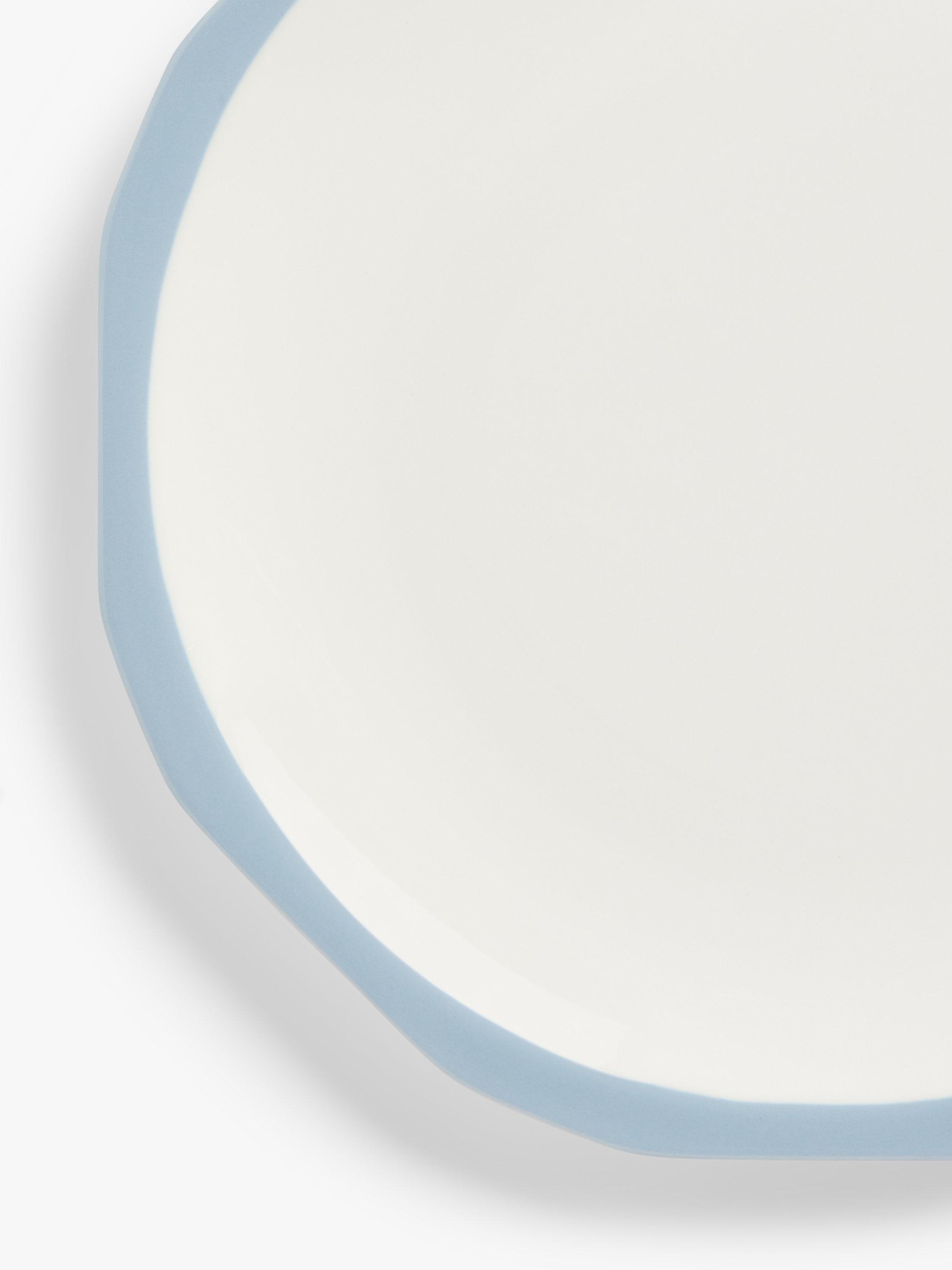 John Lewis Aster Shaped Fine China Dinner Plate 28cm, UK version