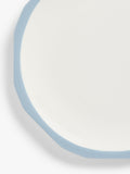 John Lewis Aster Shaped Fine China Dinner Plate 28cm, UK version