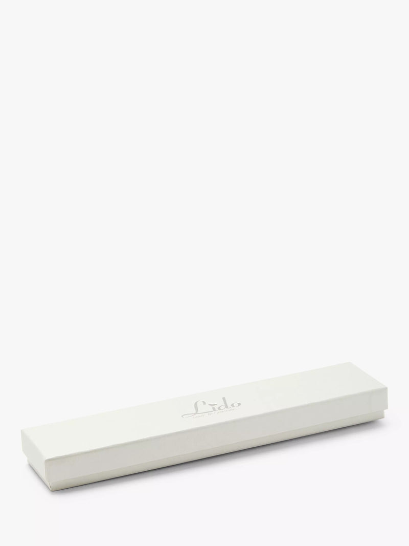 Lido freshwater pearl necklace in sterling silver - British product