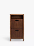 John Lewis Mid Century Shoe Cabinet, 2 Tier, Natural Honey, UK version