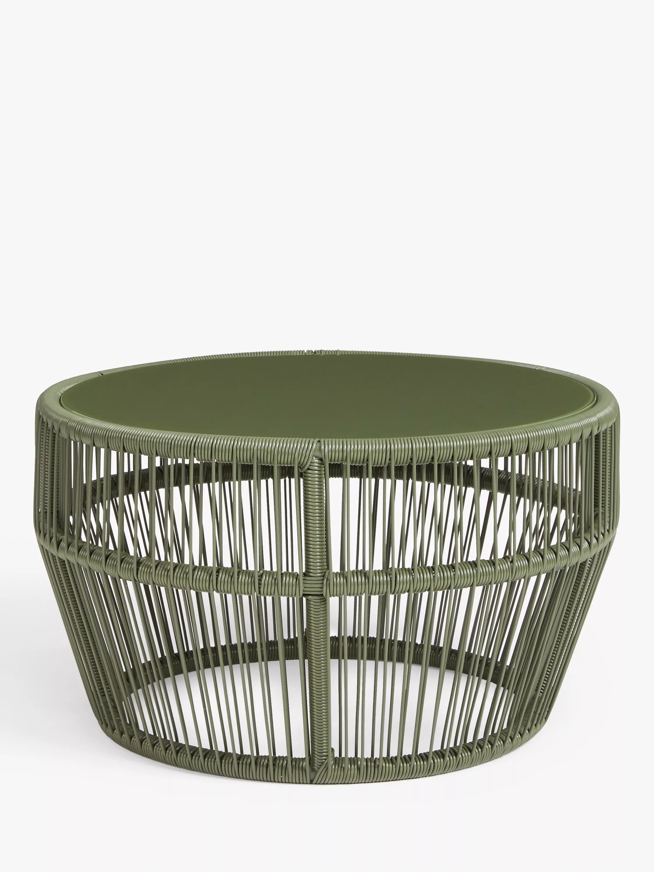 John Lewis Salsa round garden coffee table 70cm, imported from the UK