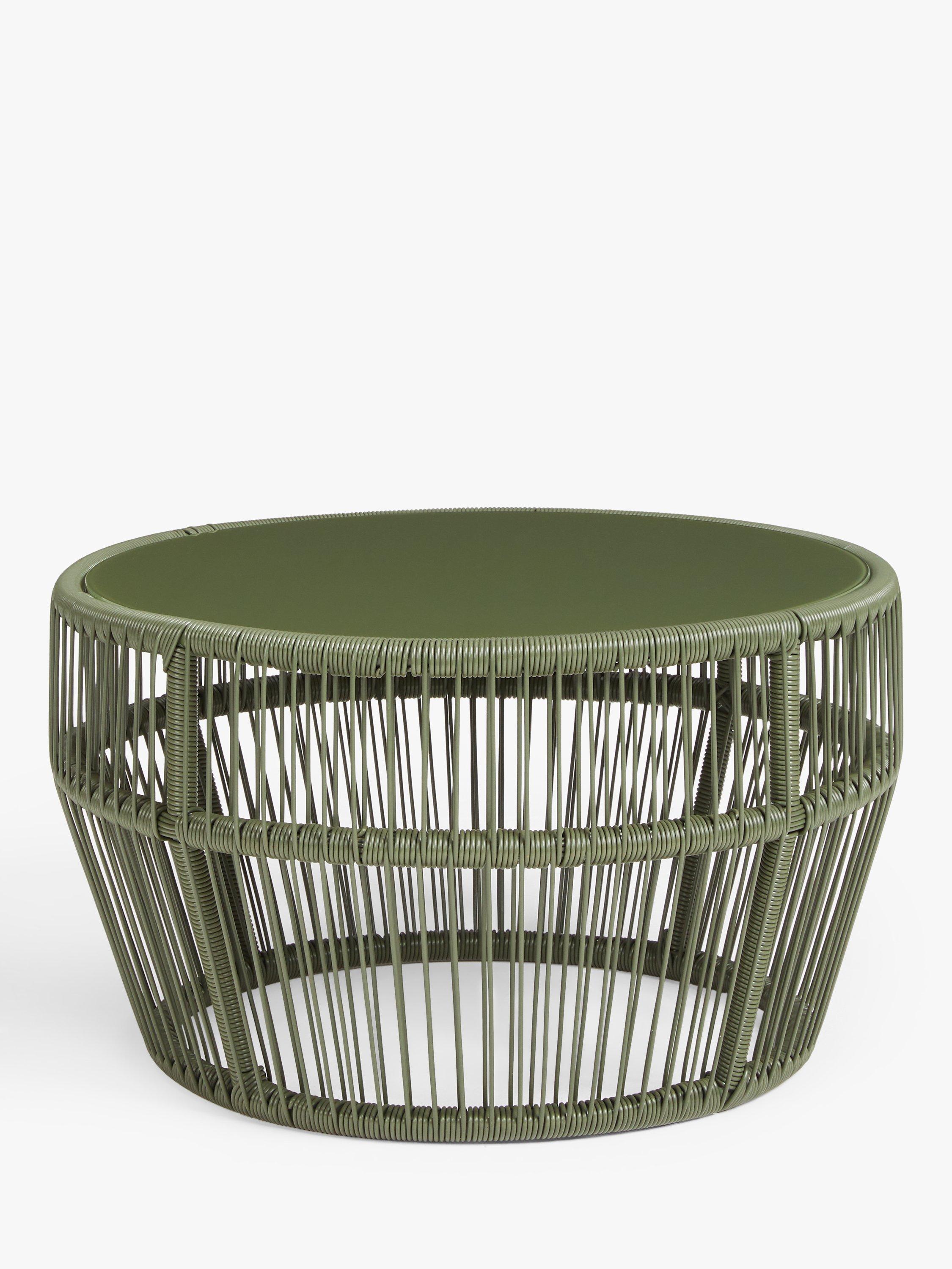 John Lewis Salsa round garden coffee table 70cm, imported from the UK