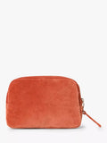 Elizabeth Scarlett Sun Goddess makeup bag in rust (British brand)