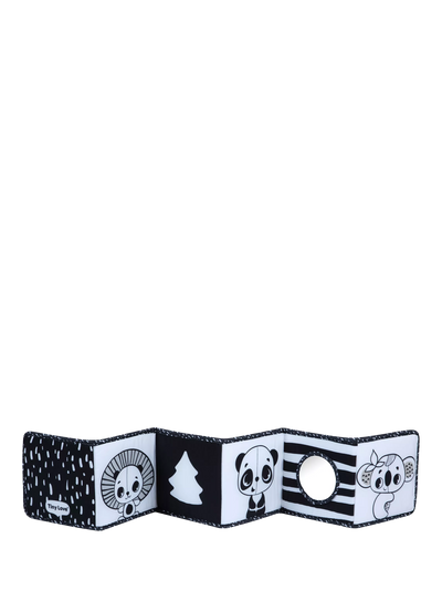 John Lewis Double-Sided Baby Development Book with Textured Activities and Mirror- Buy online at McGrocer