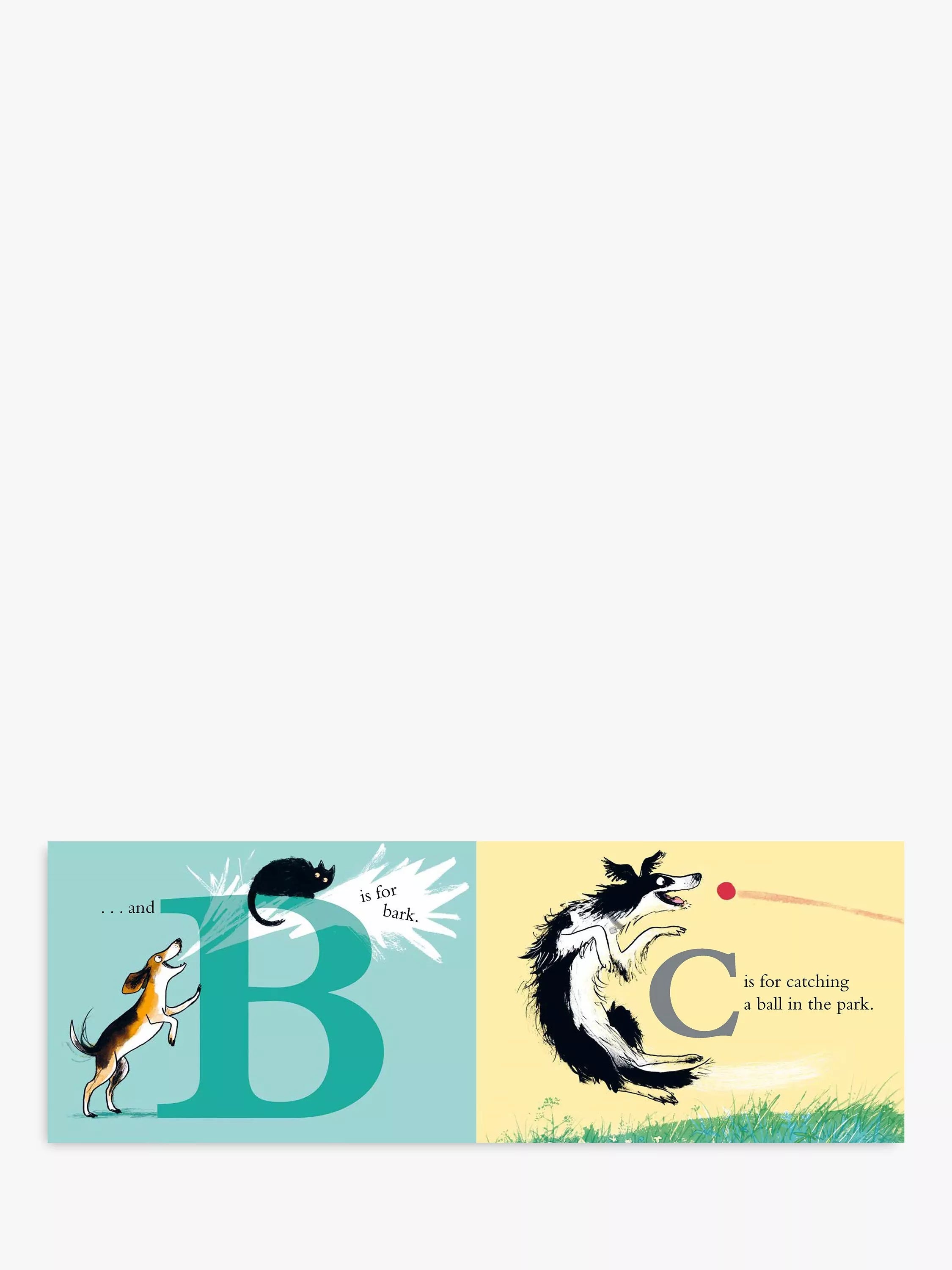 Nosy Crow 'D is for Dog' exclusive edition children's book (British brand)