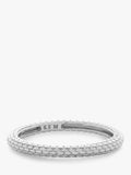 Monica Vinader Heirloom Stapelring Silber, UK-Version
