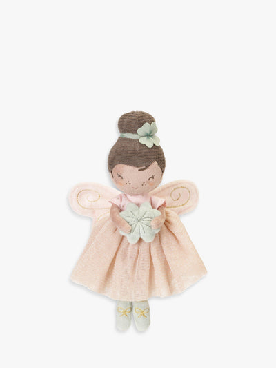 John Lewis Fairy Soft Toy with Luck Charm, Pink Dress and Wings- Buy online at McGrocer