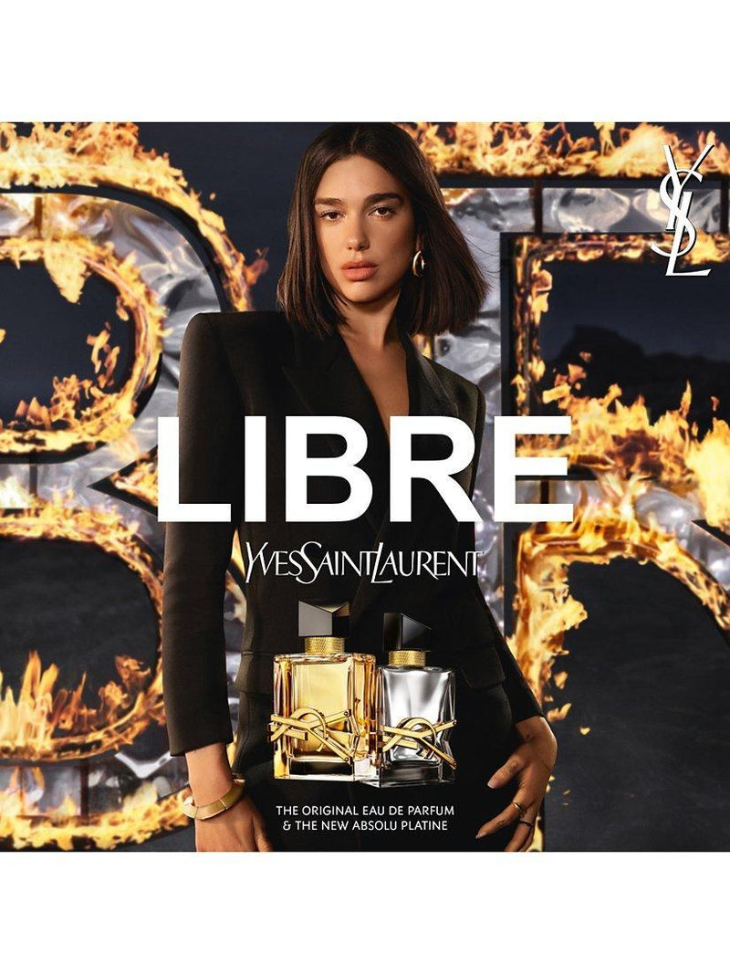 Yves Saint Laurent Libre L'Absolu Platine perfume 50ml, imported from the UK