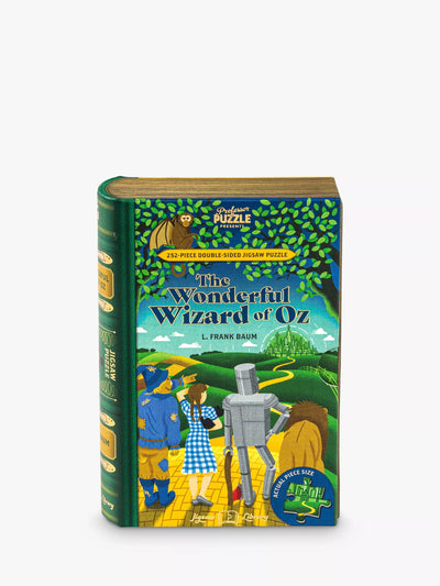 John Lewis Double-Sided Wizard of Oz Jigsaw Puzzle with Book Extract, 252 Pieces- Buy online at McGrocer