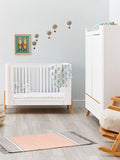 Gaia Baby cot bed dresser wardrobe bundle 3-piece, UK version