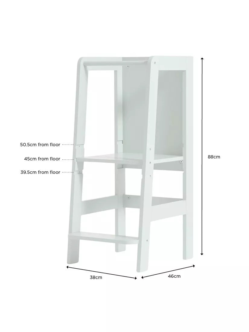 Great Little Trading Co learning tower with adjustable step, UK version
