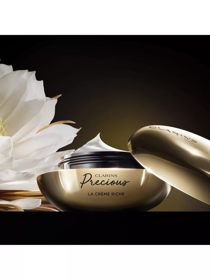 Clarins Precious La Crème Riche rich moisturiser 50ml, imported from the UK