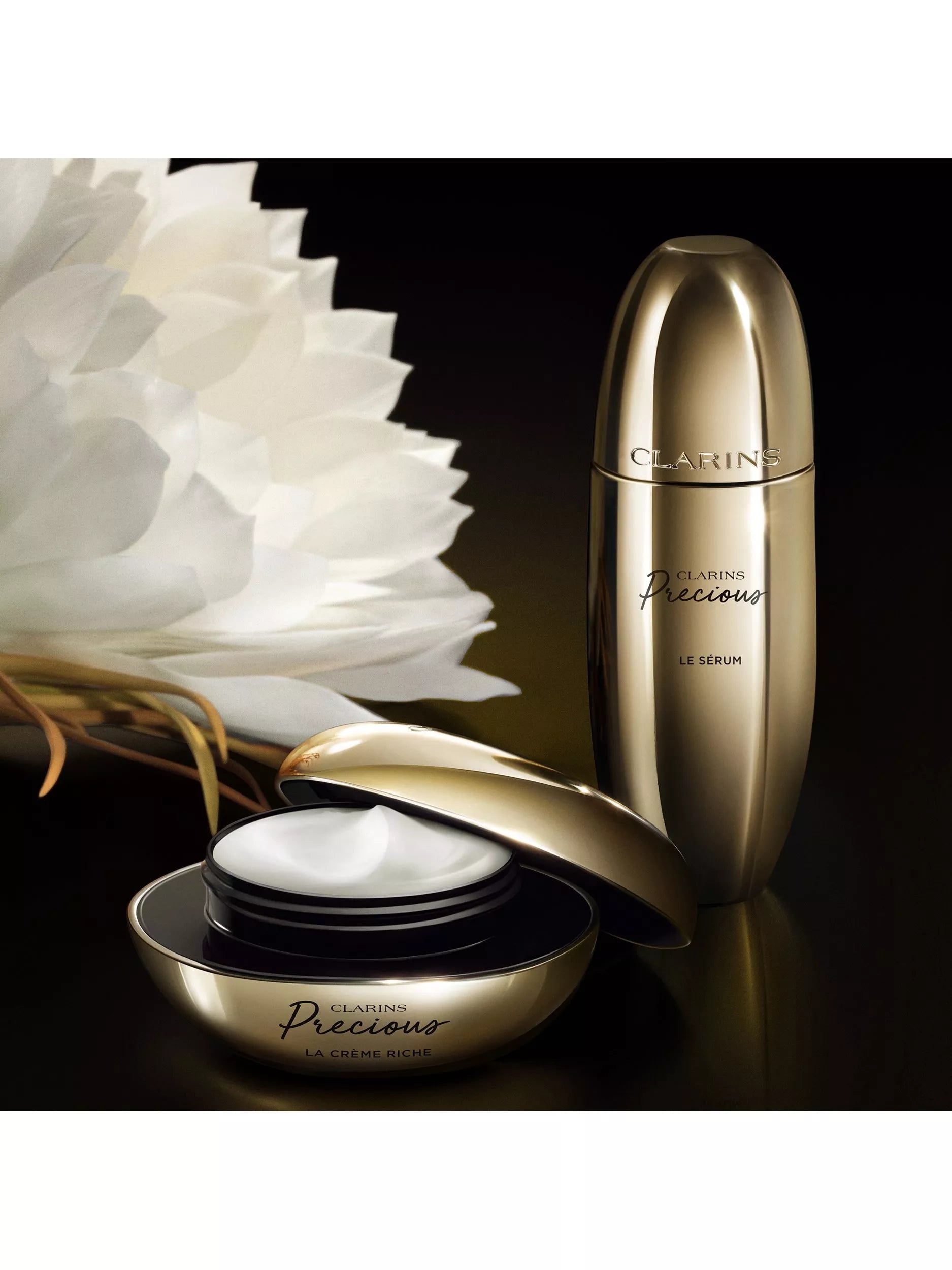 Clarins Precious La Crème Riche rich moisturiser 50ml, imported from the UK