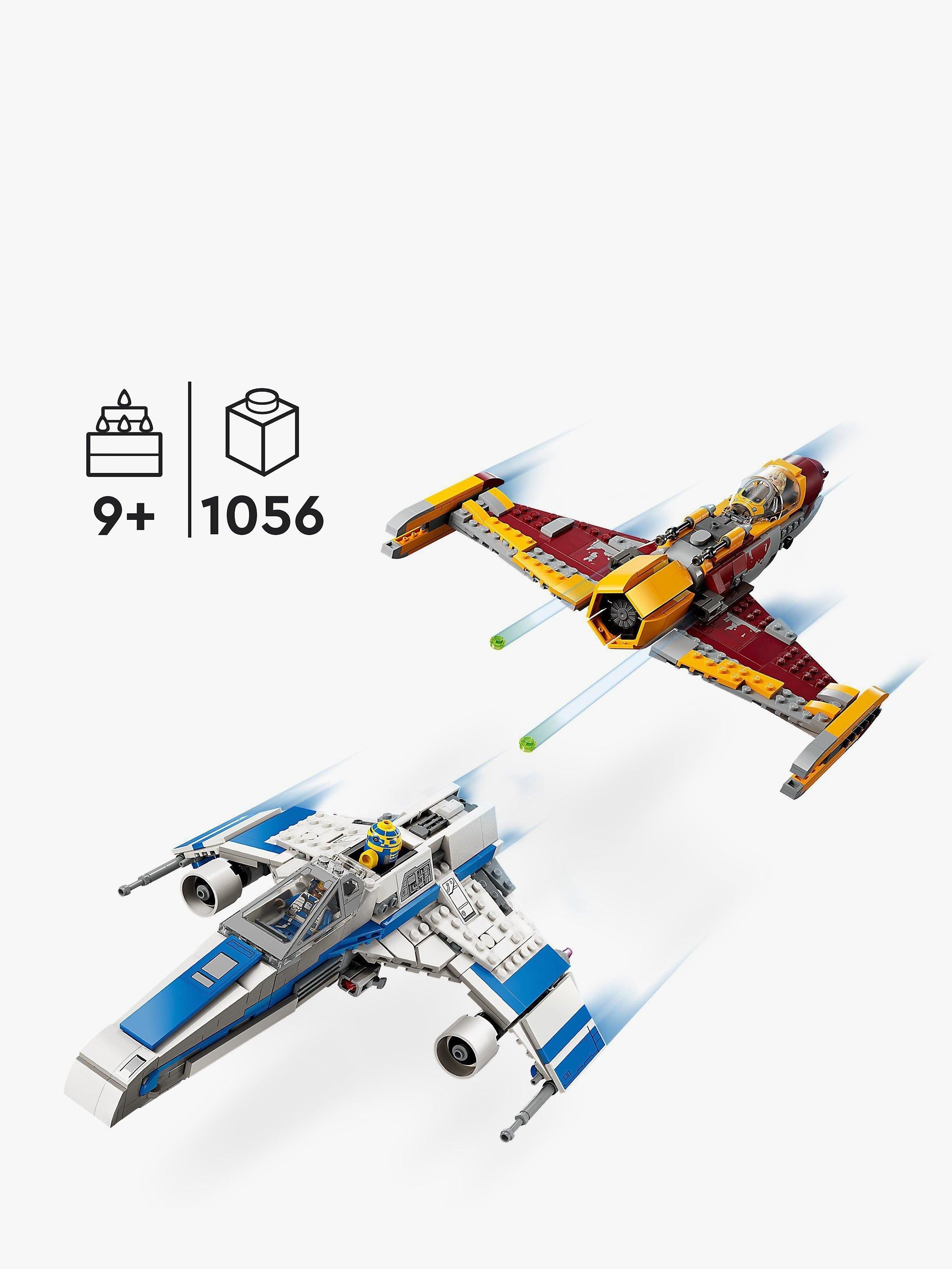 LEGO 75364 Ny republikk E-ving mot Shin Hatis stjerneskip byggesett, britisk versjon