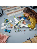 LEGO City passenger airplane building set with 913 pieces, UK version