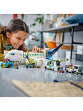 LEGO City passenger airplane building set with 913 pieces, UK version