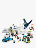 LEGO City passenger airplane building set with 913 pieces, UK version