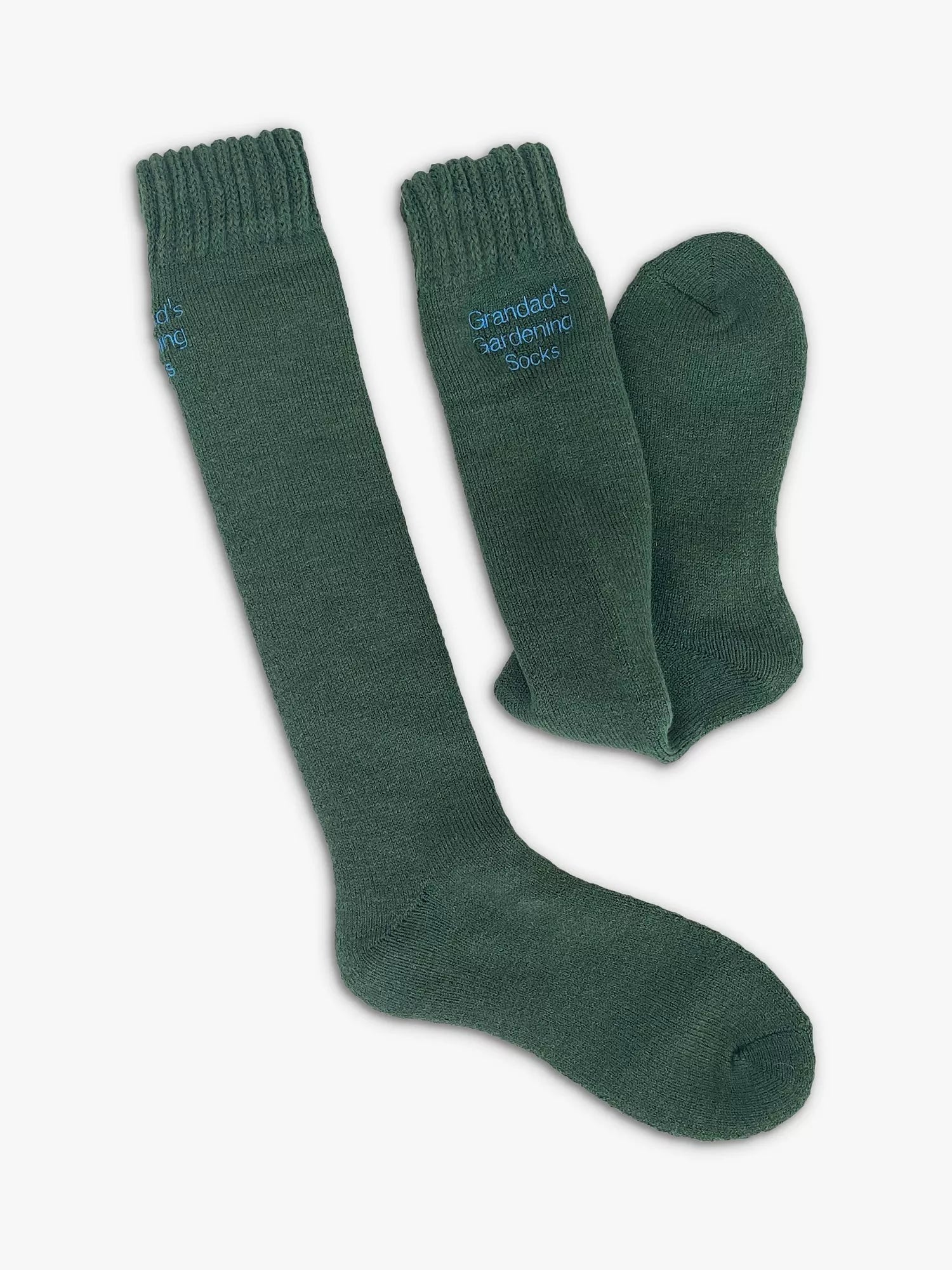 Solesmith personalised gardening socks green large - British product