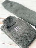 Solesmith personalised gardening socks green large - British product