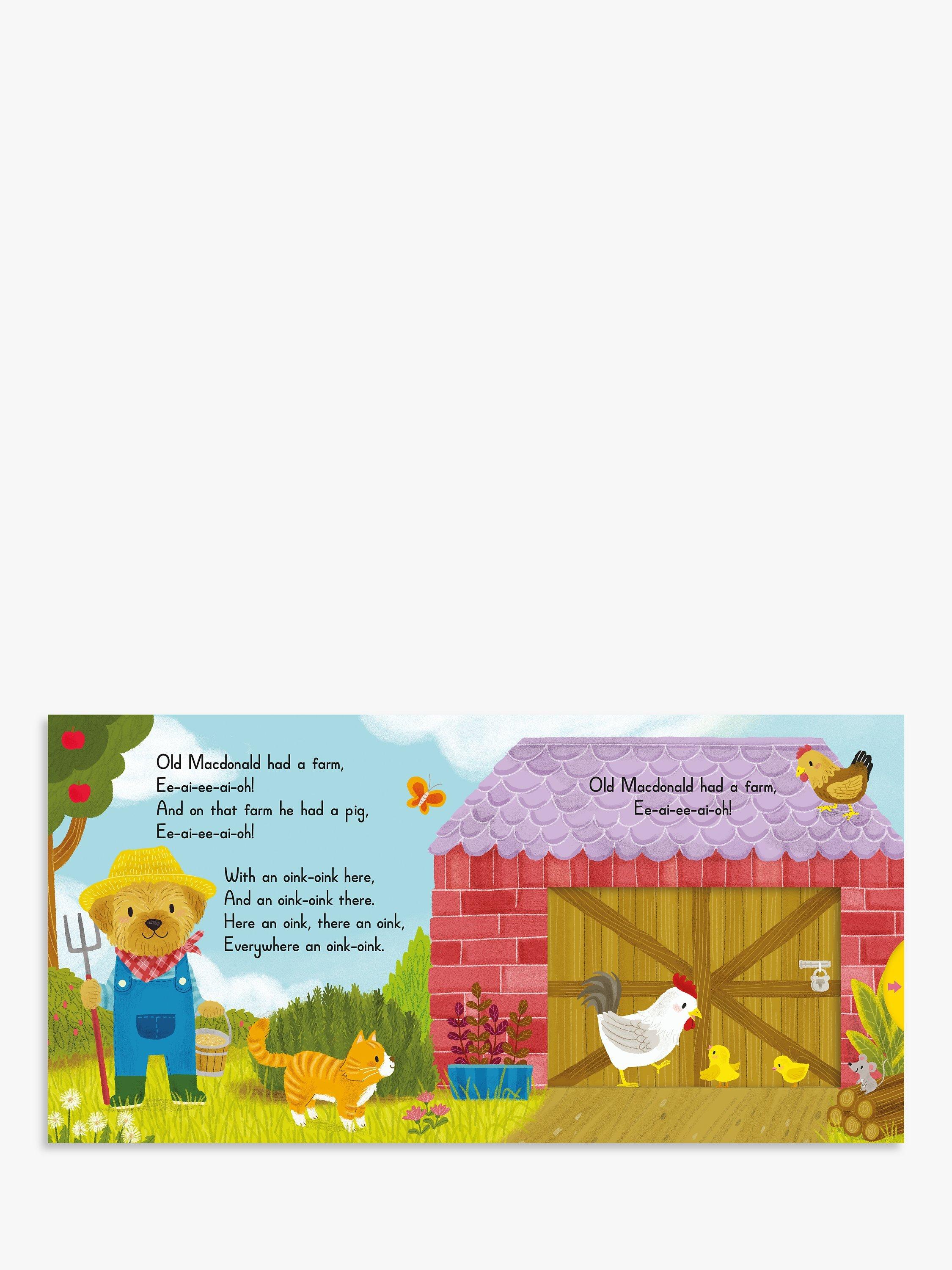 Nosy Crow Old Macdonald board book - British product