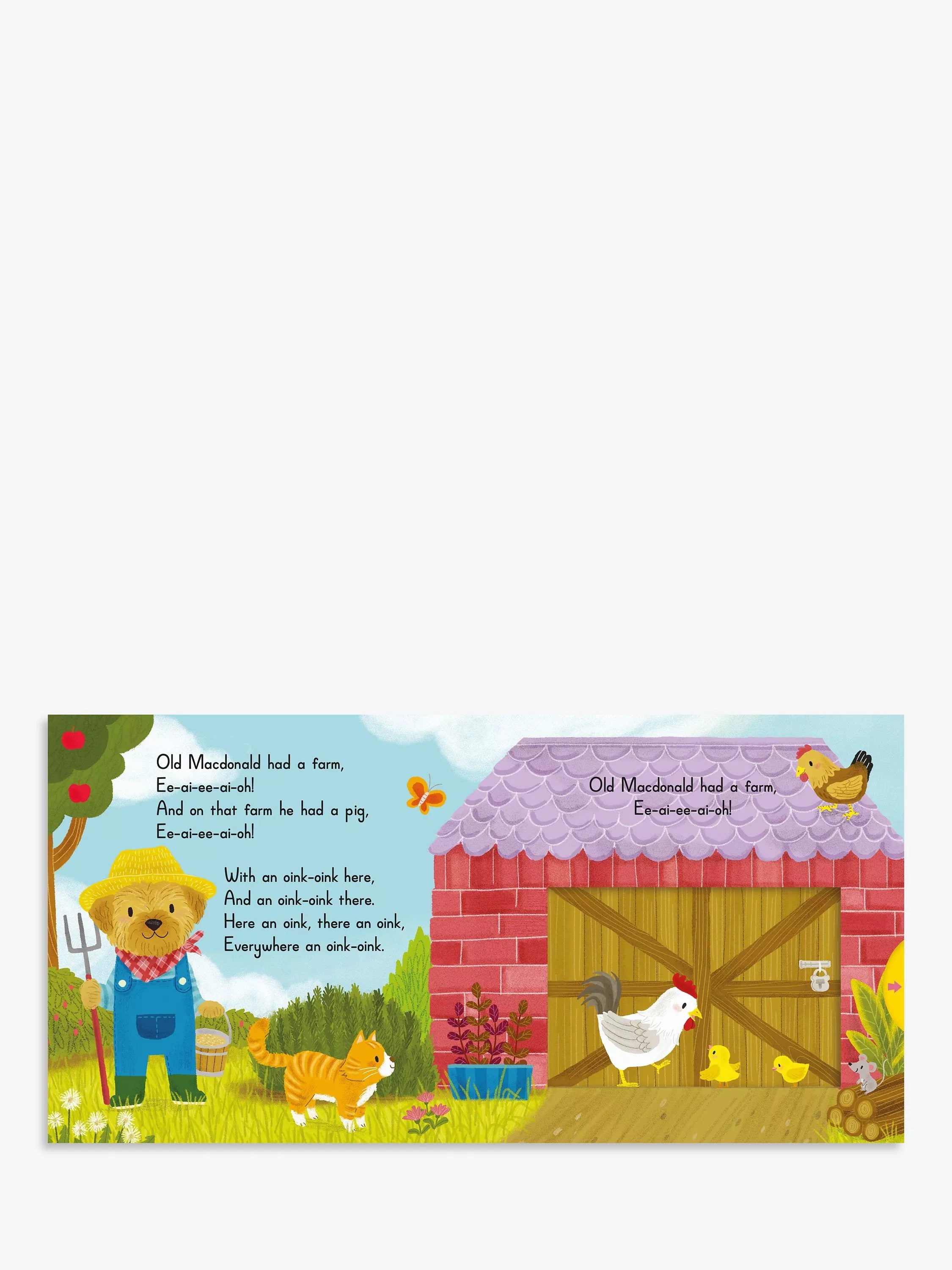 Nosy Crow Old Macdonald board book - British product