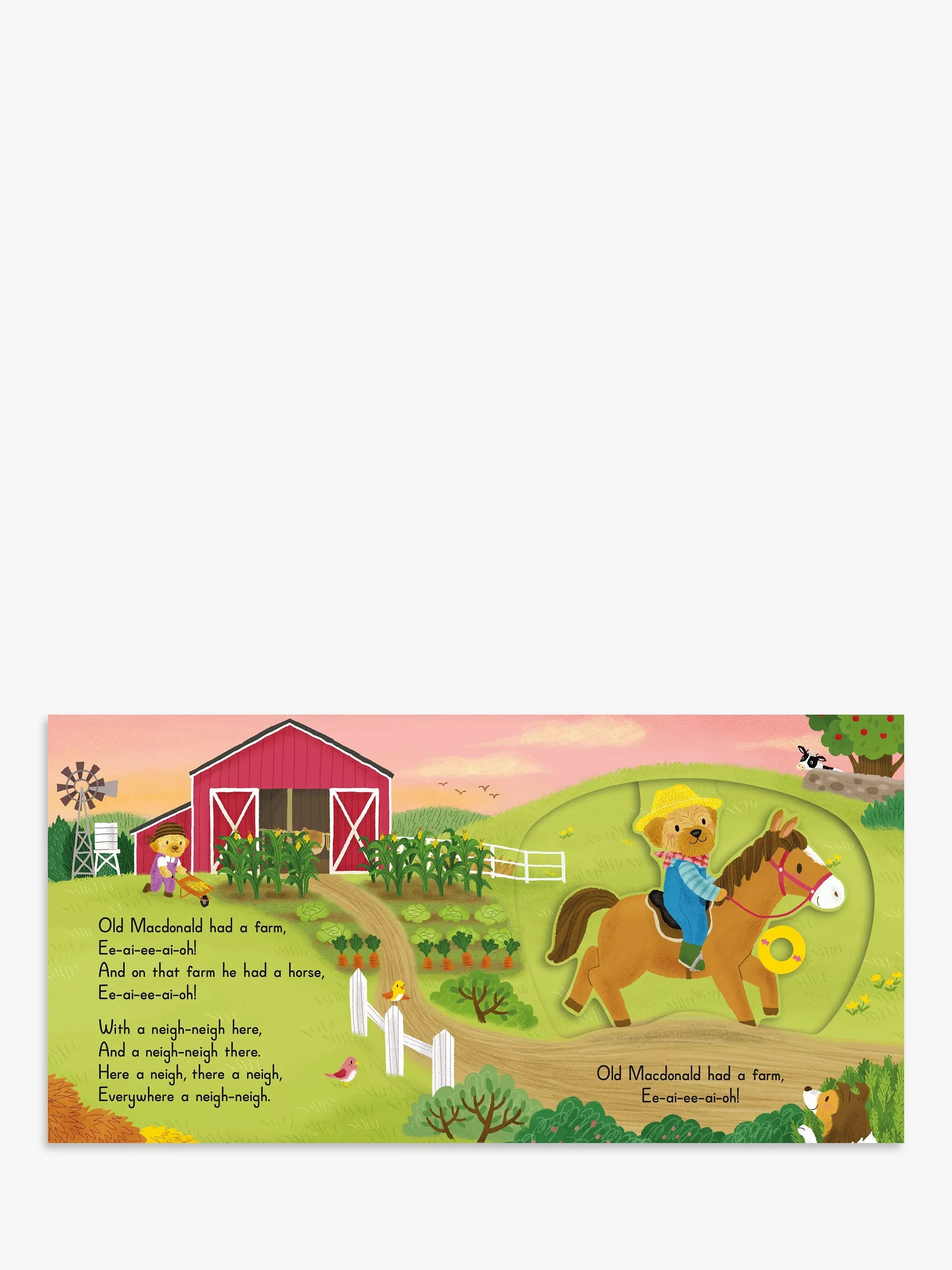Nosy Crow Old Macdonald board book - British product