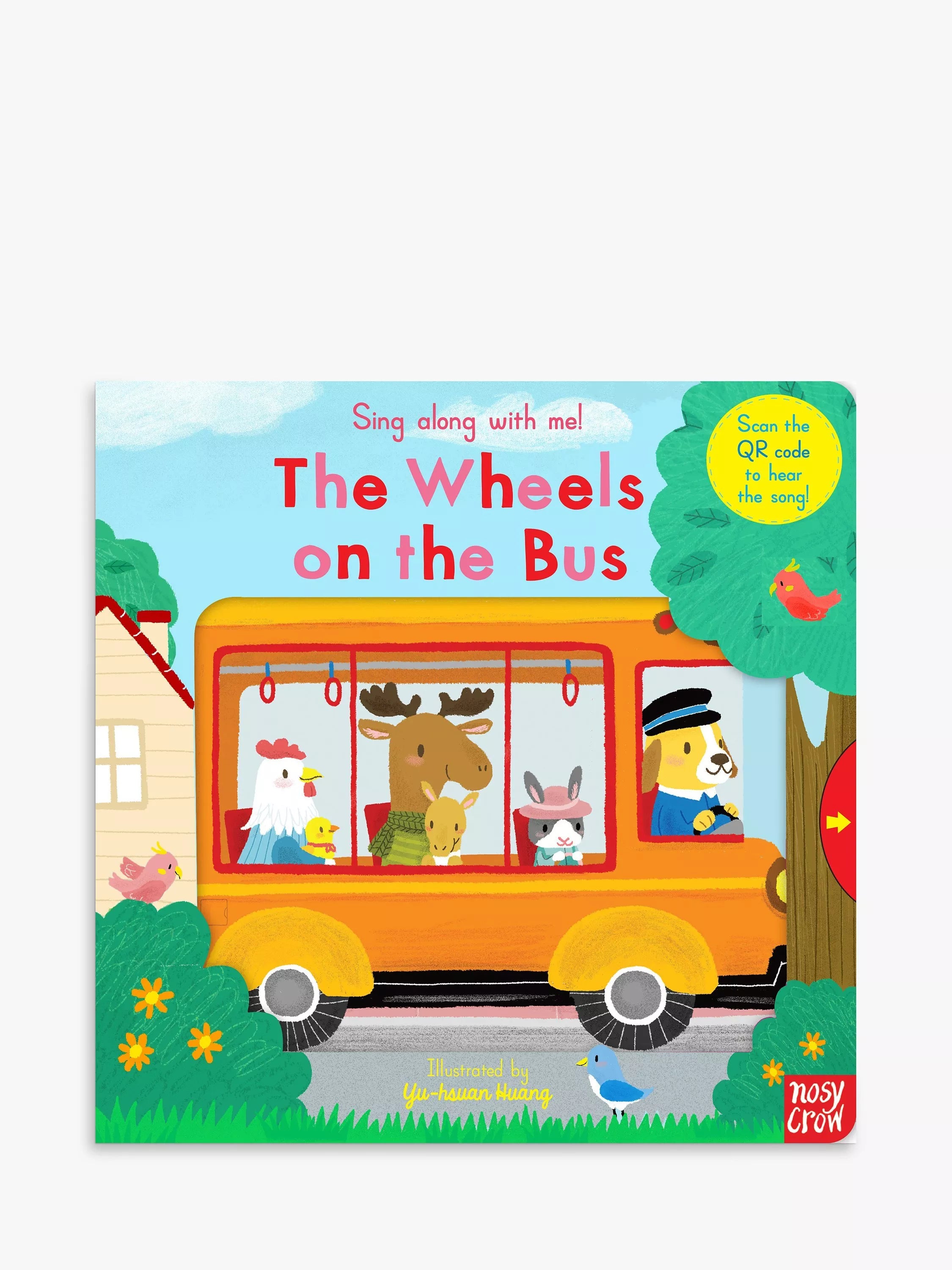 Nosy Crow board book Wheels on Bus (British brand)