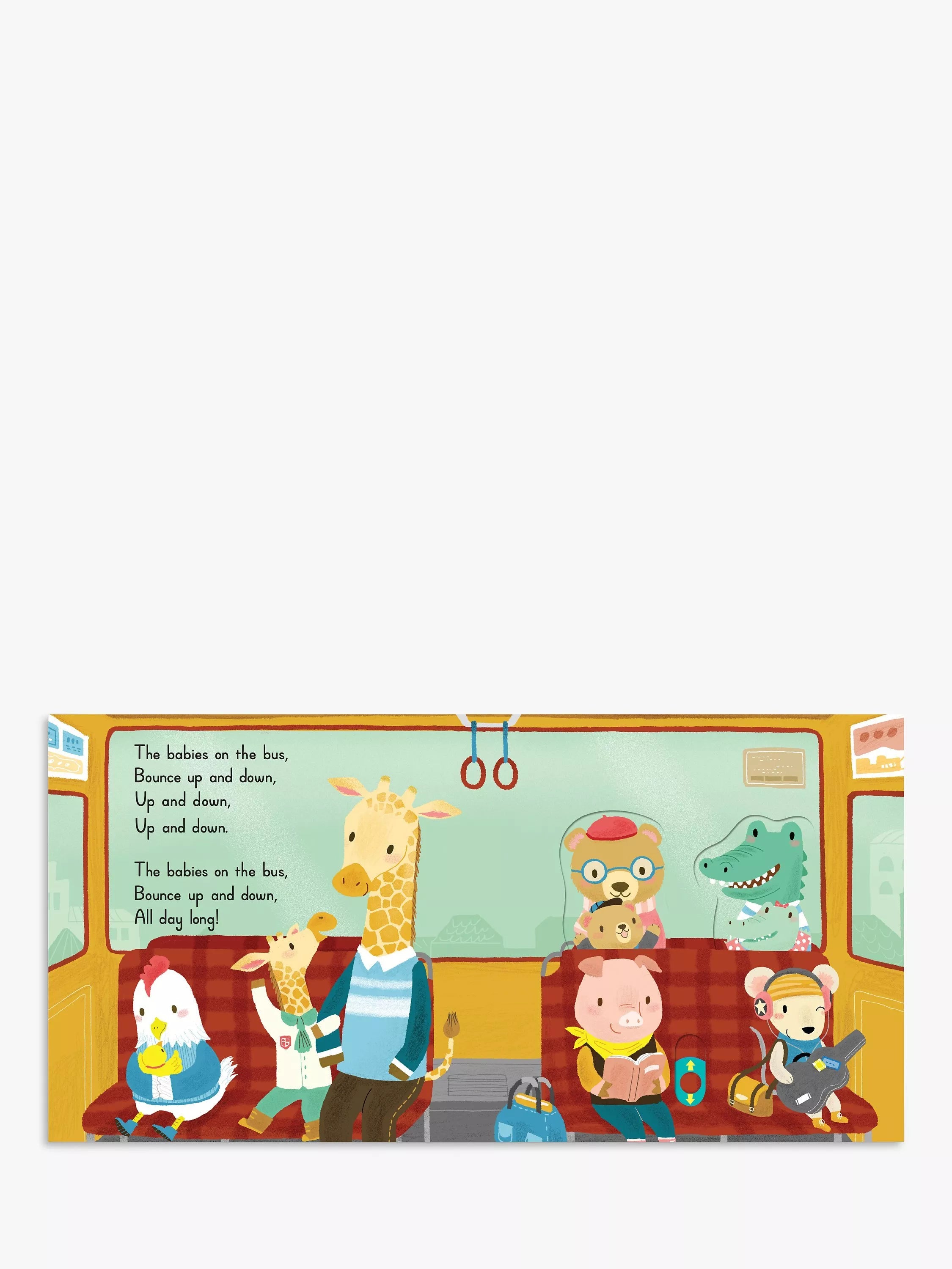 Nosy Crow board book Wheels on Bus (British brand)