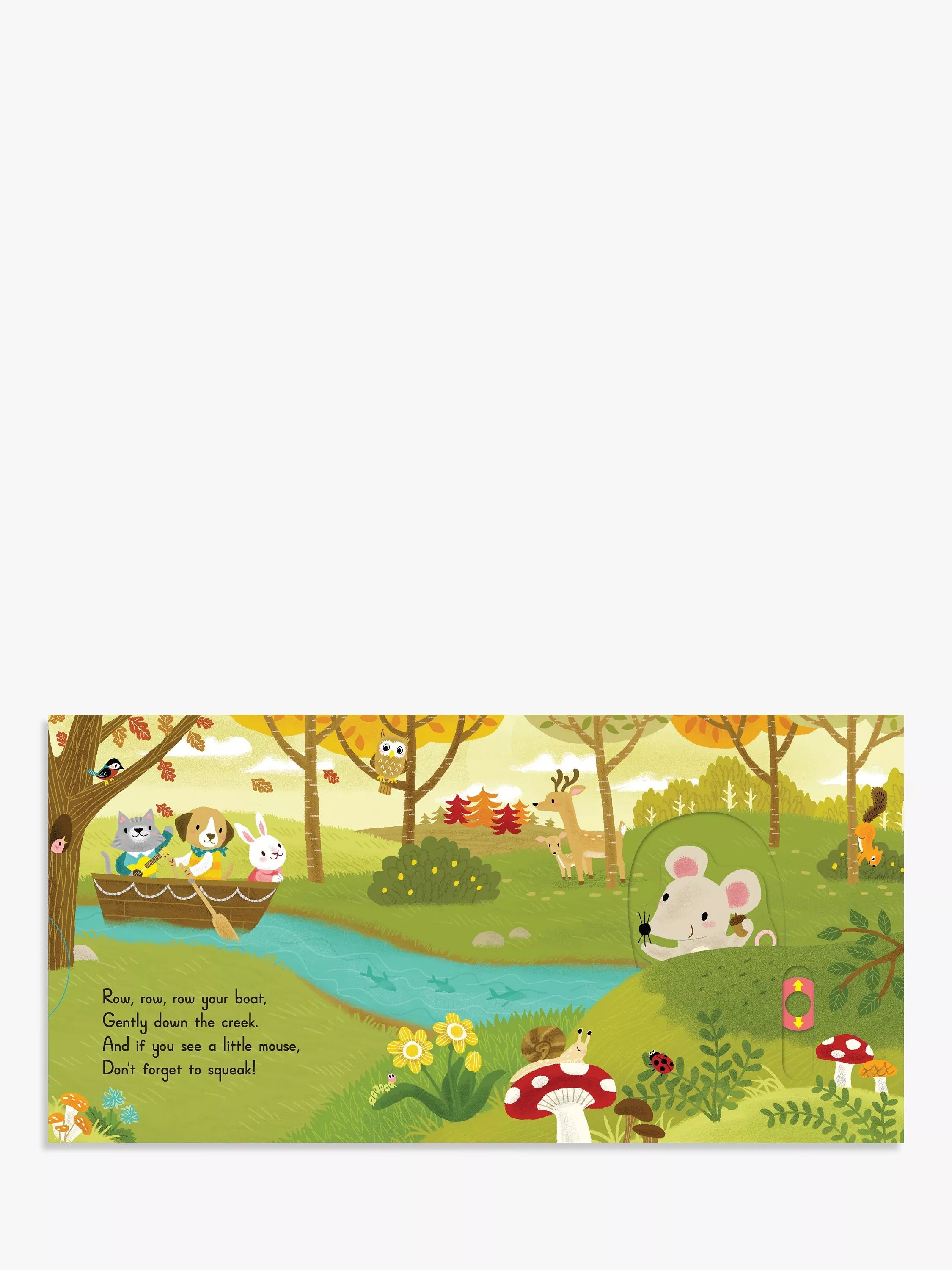 Nosy Crow Row Row Row Your Boat children's board book, imported from the UK