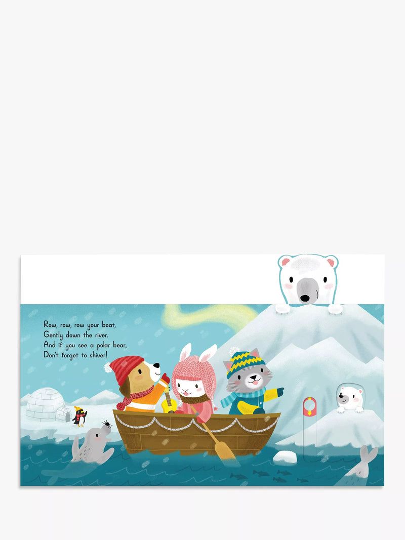 Nosy Crow Row Row Row Your Boat children's board book, imported from the UK