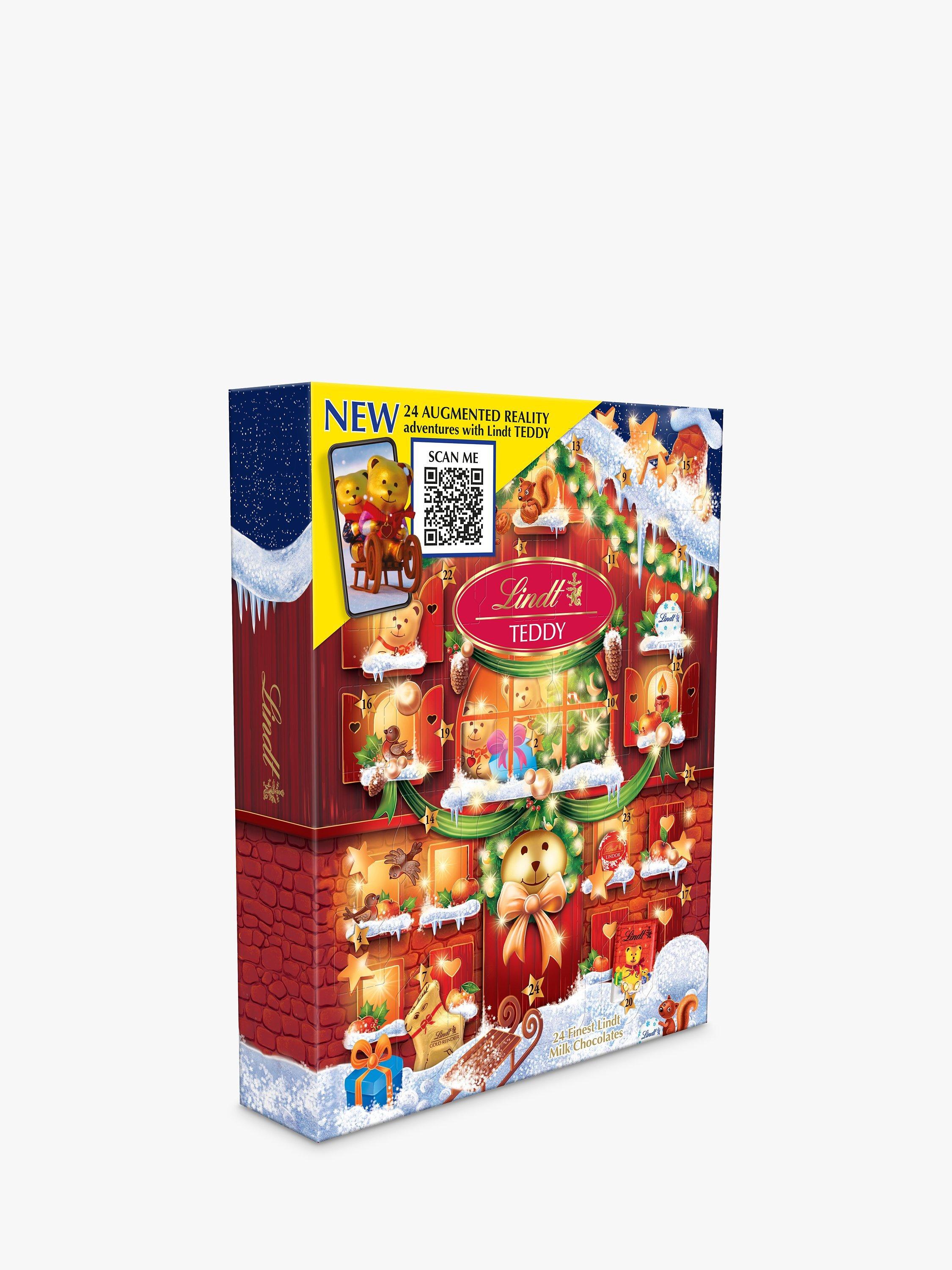 Lindt Schokoladen-Adventskalender Teddy 250g, importiert aus Großbritannien