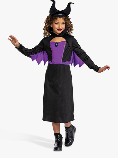 John Lewis Deluxe Children's Maleficent Costume with Accessories for Ages 7-8- Buy online at McGrocer