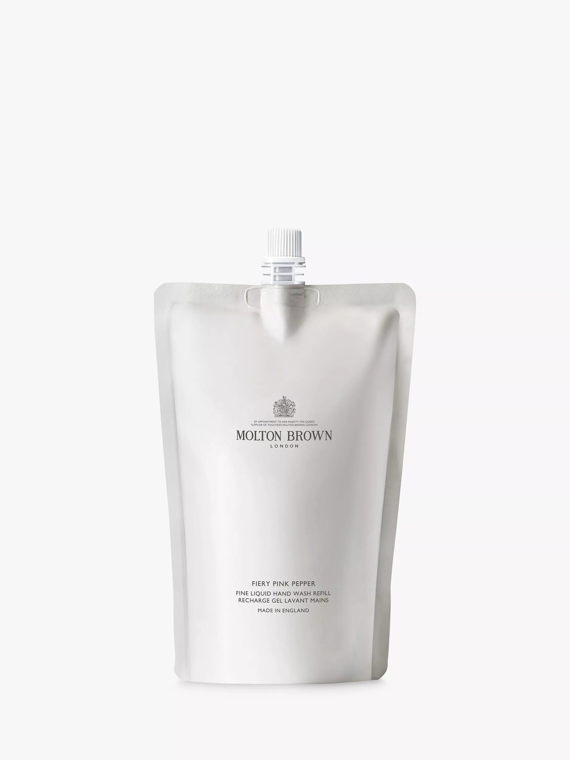 Molton Brown Fiery Pink Pepper hand wash refill 400ml, imported from the UK