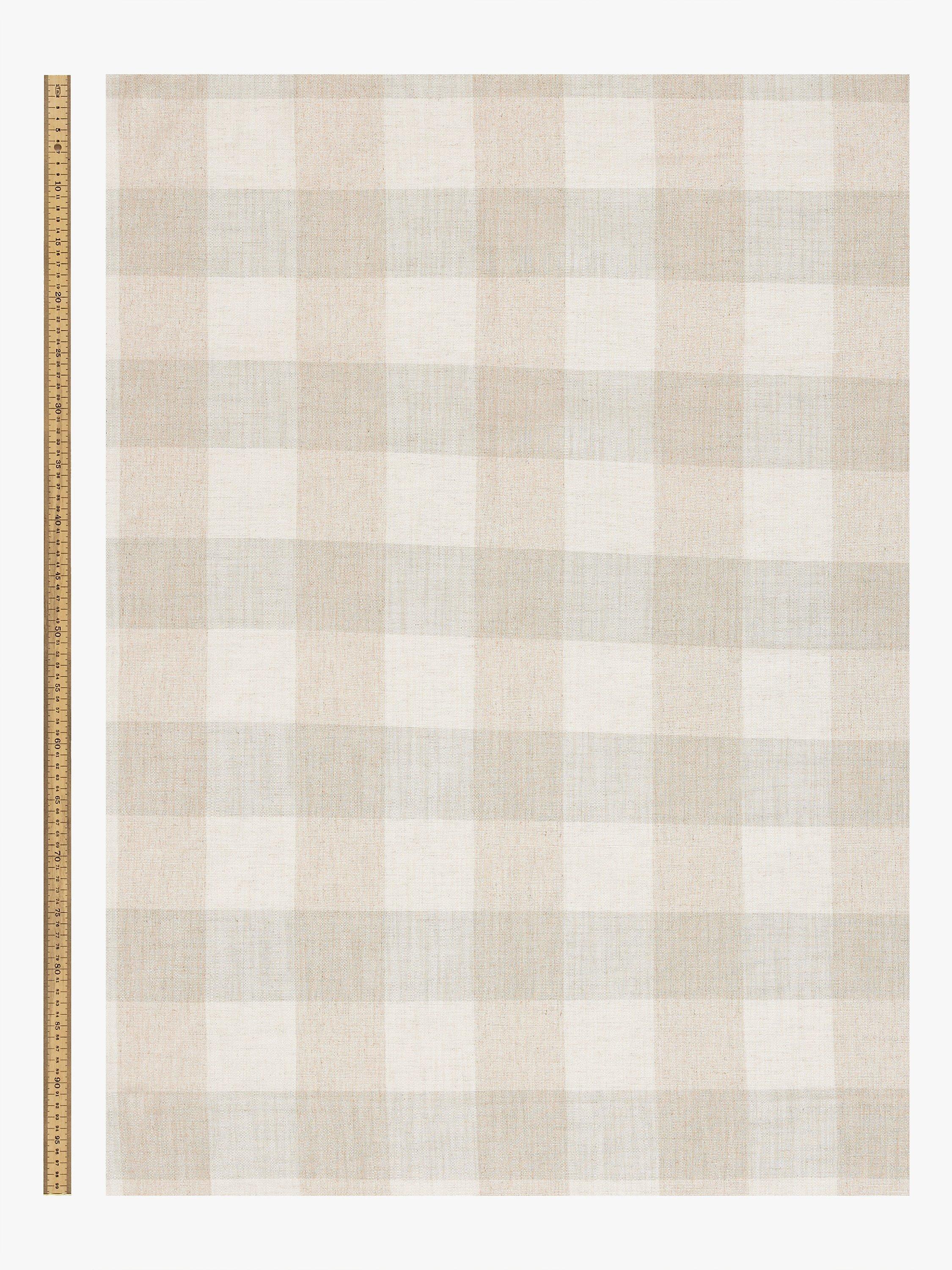 John Lewis gingham check furnishing fabric 140cm (British brand)