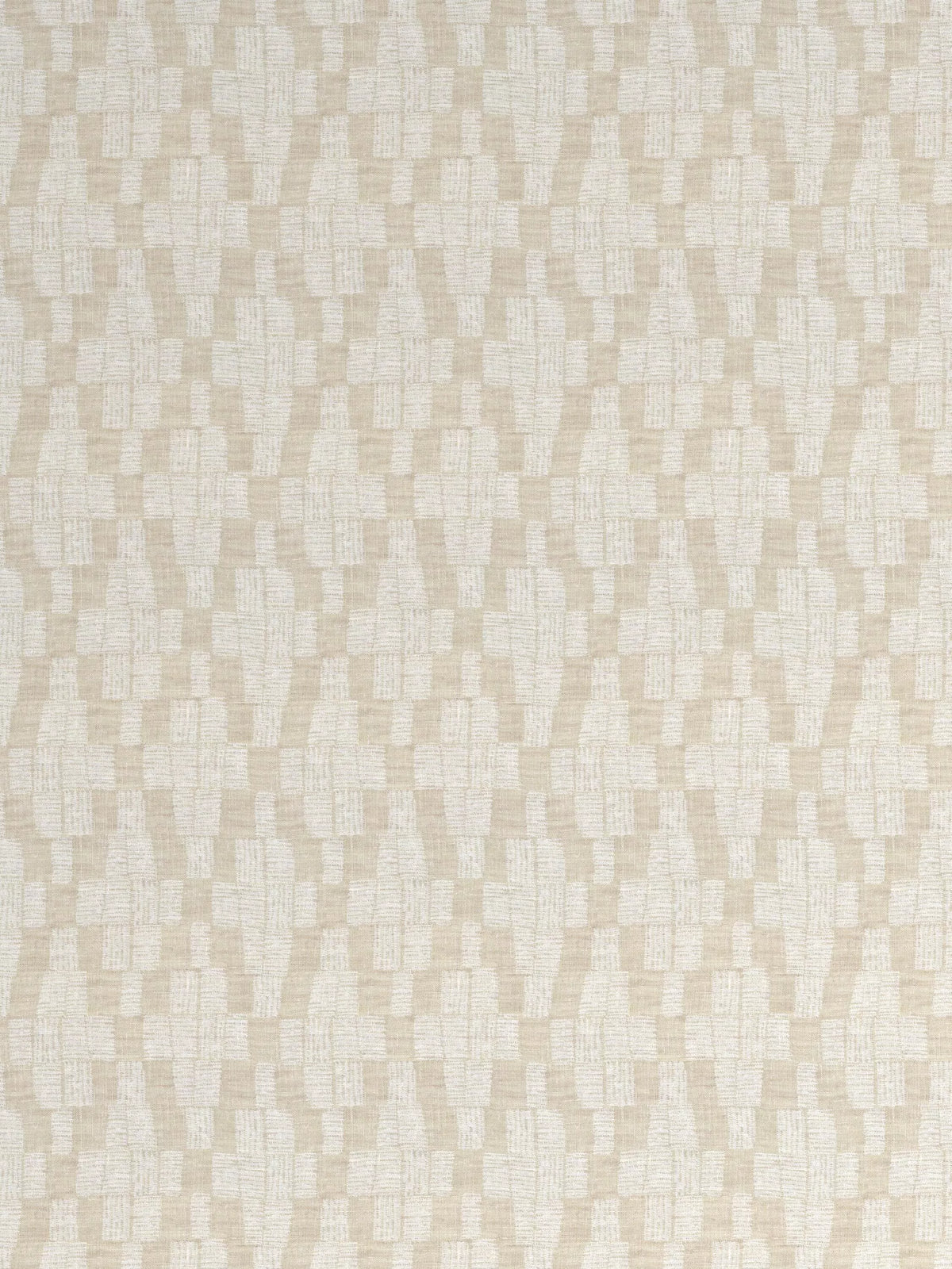 John Lewis Textured Diamonds furnishing fabric Natural, imported from the UK