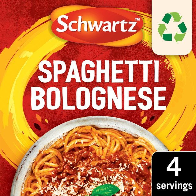 Schwartz Spaghetti Bolognese Recipe Mix   40g