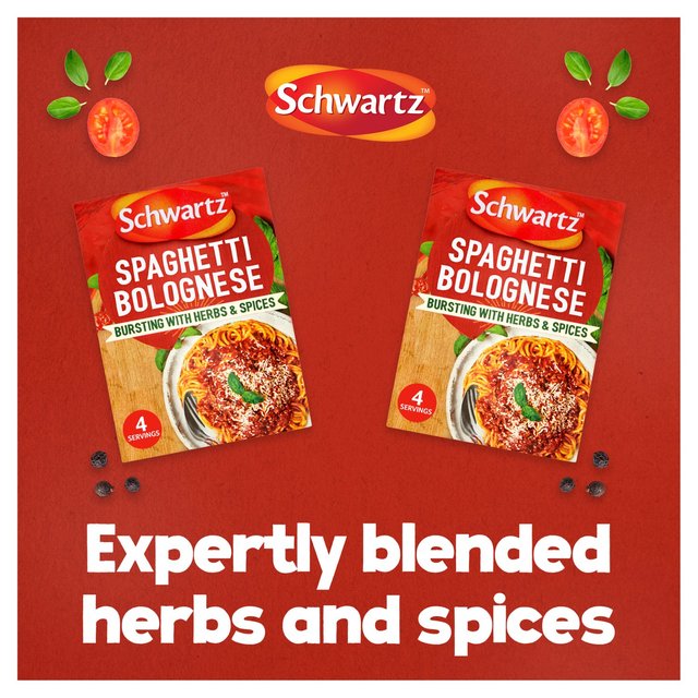 Schwartz Spaghetti Bolognese Recipe Mix   40g