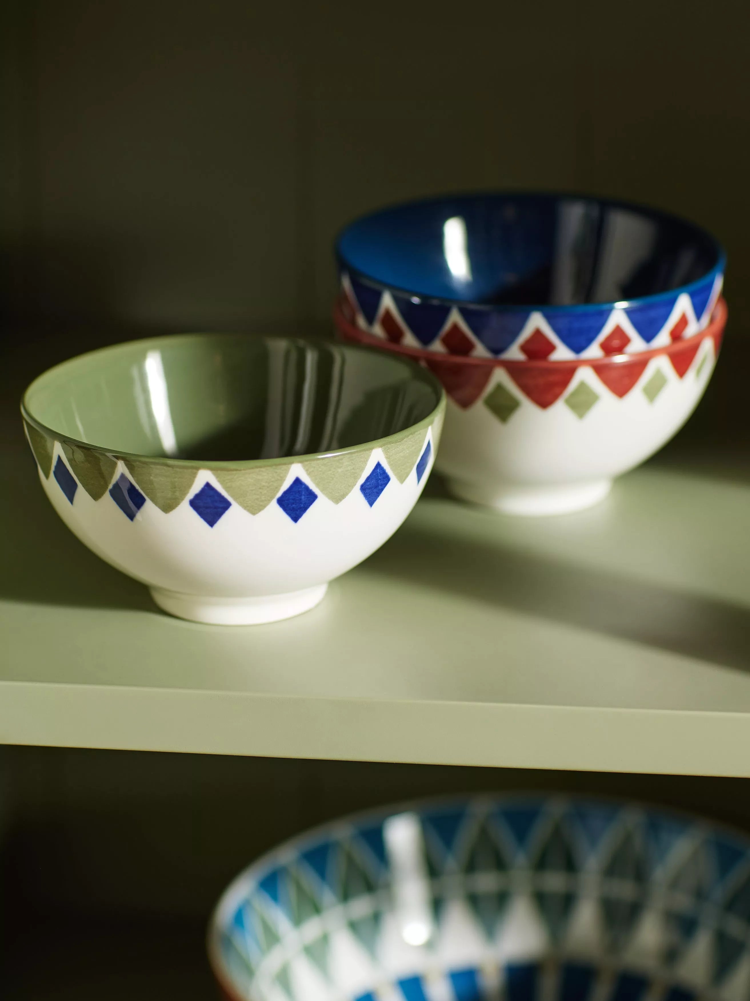 John Lewis Lisbon fine china dip bowls 11.6cm, imported from the UK