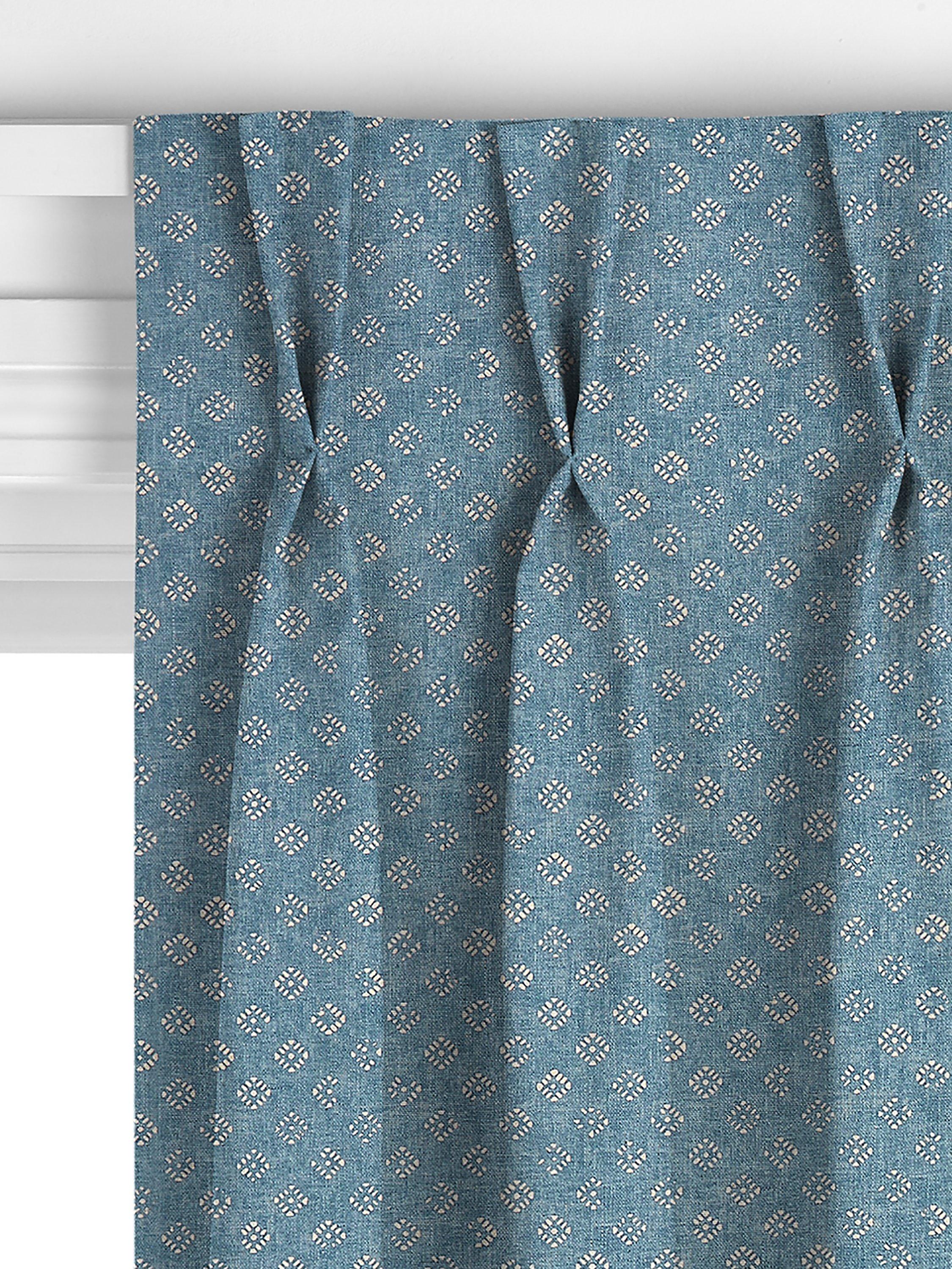 John Lewis Trace Treblokk gardiner Lake Blue - Britisk produkt