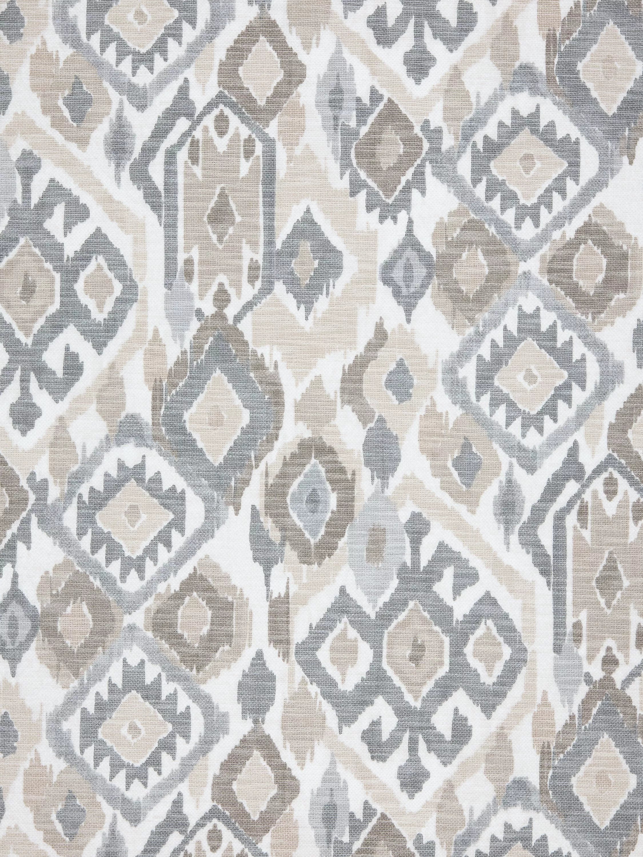 John Lewis Maya Ikat gardiner putty, britisk versjon